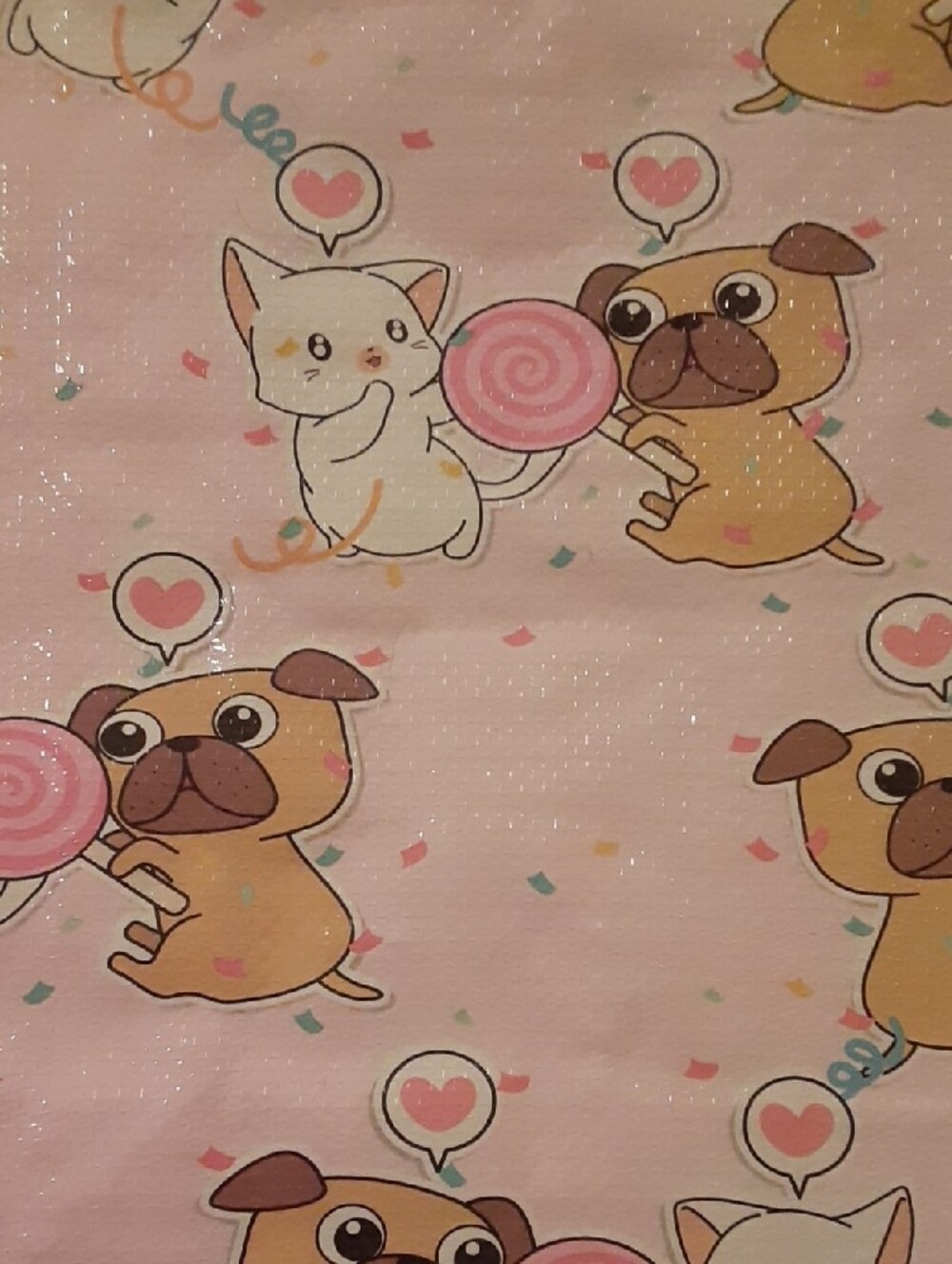 Set Of 4 Tote Bags - Cute Cat And Dog Prints - Picture 8 of 13